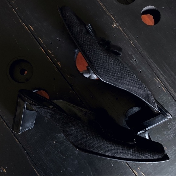 Stuart WEITZMAN Fringed Mules - Black - Picture 9 of 16